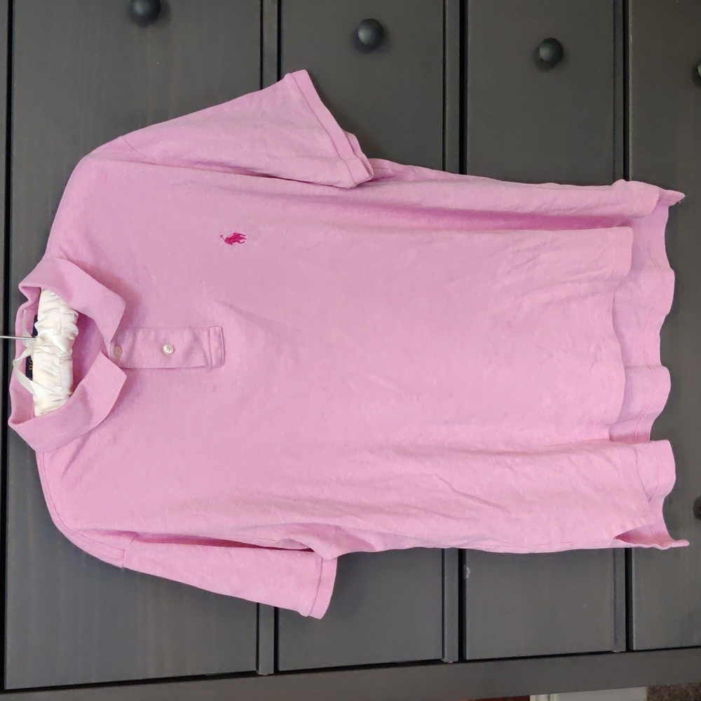 Men's XL pink Ralph Lauren polo